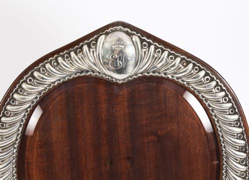 fig 2. Antique Victorian Sterling Silver Photo Frame Dated 1894 33x26cm
