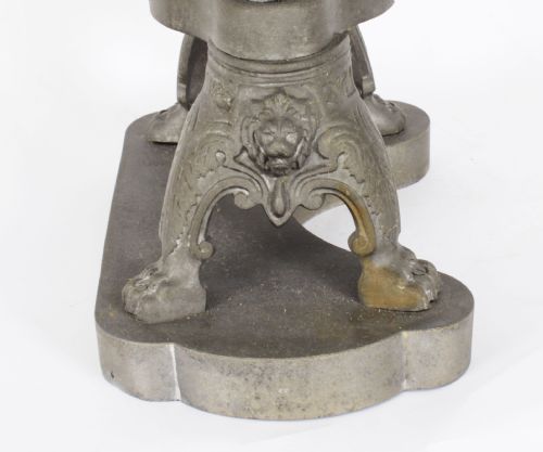 fig 4. Antique Rare French Iron & Bronze Duck Press 19th Century