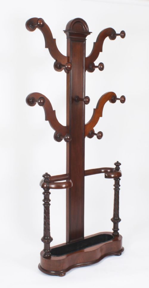 Antique Victorian Inlaid Mahogany Architects Desk by Edwards & Roberts 19th C