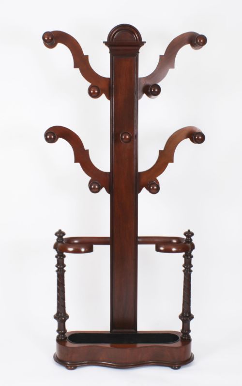fig 1. Antique Victorian Inlaid Mahogany Architects Desk by Edwards & Roberts 19th C