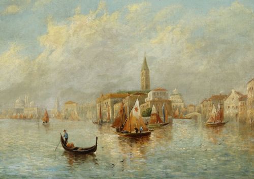 fig 3. Antique Oil Painting