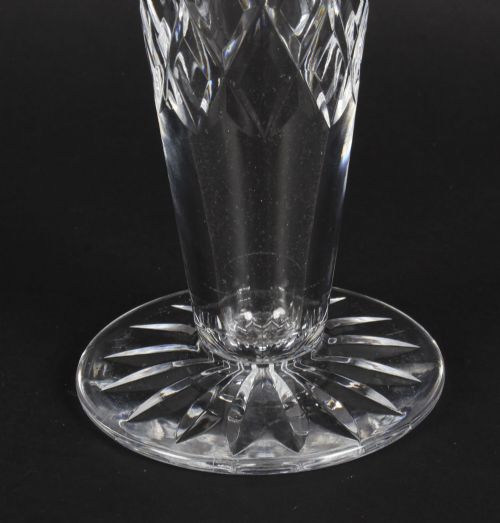 fig 2. Antique Waterford Cut Crystal Vase C 1900