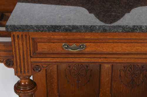 ANTIQUE VICTORIAN OAK COUNTRY HOUSE HALL UMBRELLA STAND 19TH C - ADDITIONAL PHOTO 11