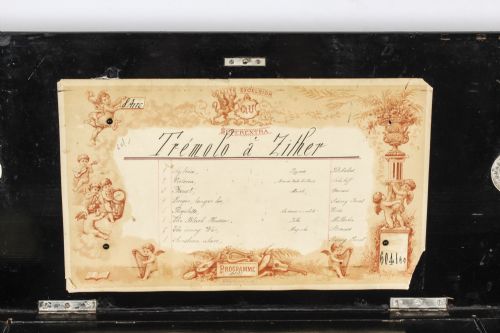 fig 3. Antique Swiss 8 Air Gonçalo Alves Musical Box 19th Century