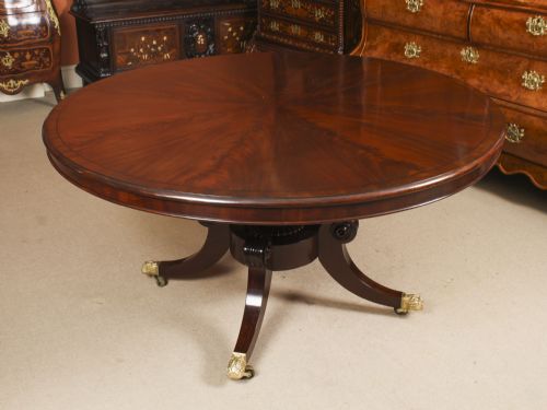 fig 2. Antique William IV Loo Breakfast Dining Table c.1830 19th C