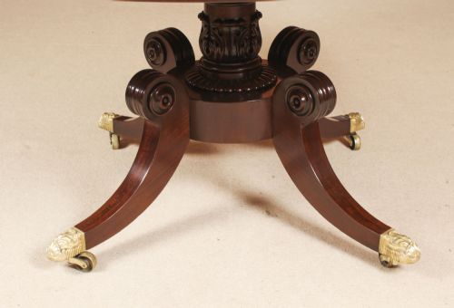fig 8. Antique William IV Loo Breakfast Dining Table c.1830 19th C
