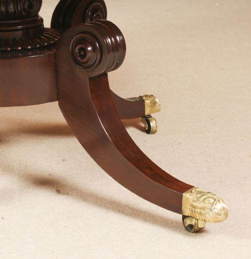 fig 9. Antique William IV Loo Breakfast Dining Table c.1830 19th C