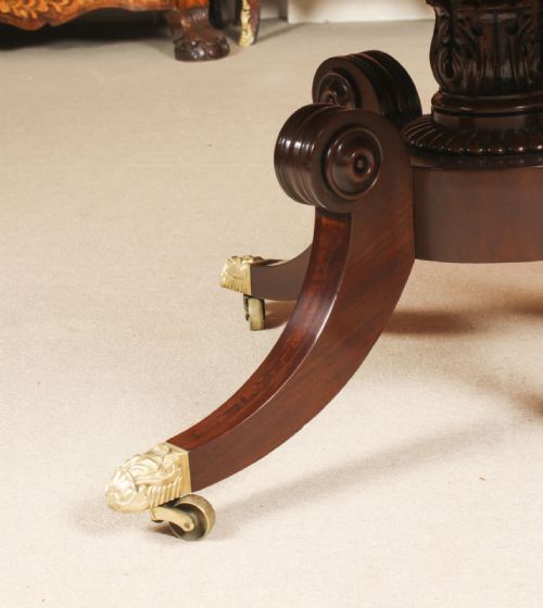 fig 10. Antique William IV Loo Breakfast Dining Table c.1830 19th C