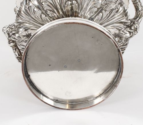 fig 11. Antique George III Wine Cooler by Matthew Boulton with Hamilton Crest 18th C