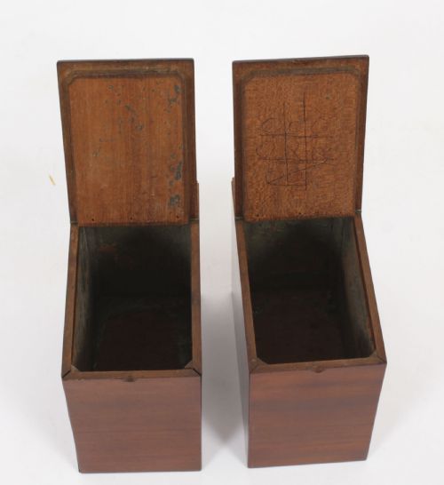 ANTIQUE GEORGE IV GONALO ALVES AMBOYNA MARQUETRY TEA CADDY C1825 19TH C - ADDITIONAL PHOTO 14