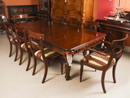 fig 5. Antique Victorian Snooker / Dining Table Fully Refurbished Circa 1900