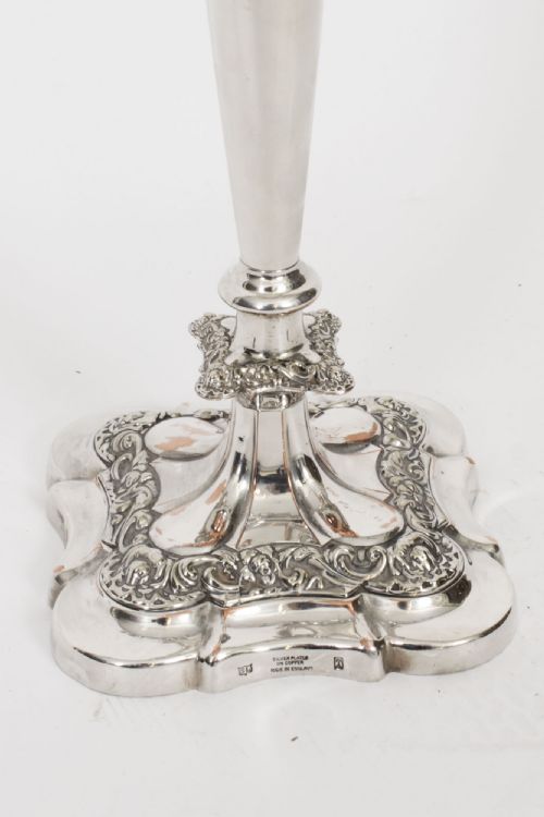 fig 2. Antique Pair Three Light Candelabra by Stevenson & Law Circa 1920