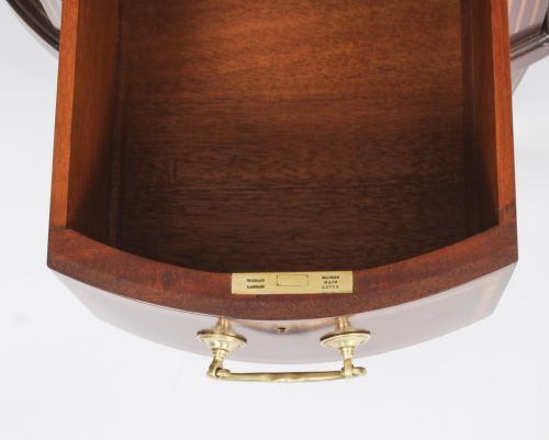 ANTIQUE VICTORIAN MAHOGANY INLAID KIDNEY DESK C1880 19TH C - ADDITIONAL PHOTO 7