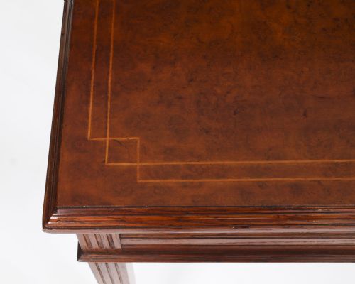 fig 4. Antique French Pollard Oak Games Roulette Table 19th Century