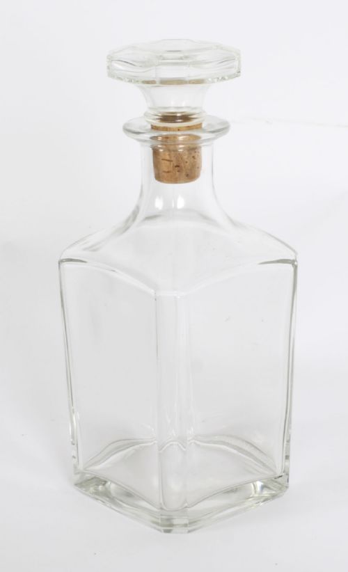 fig 3. Antique Victorian Burr Walnut 4 Bottle Crystal Decanter Tantalus 19th C