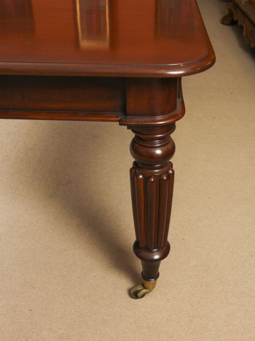fig 8. Antique 11ft Gillows Style William IV Extending Dining Table C1835 19th C