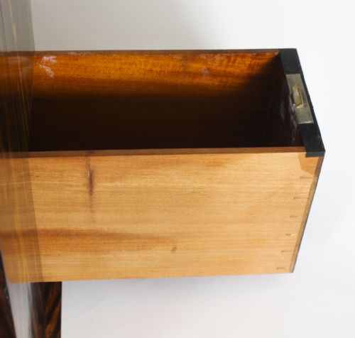 ANTIQUE COROMANDEL WRITING STATIONARY CABINET BY HOUGHTON AND GUNN DATED 1878 - ADDITIONAL PHOTO 13