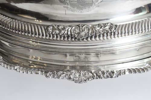 fig 5. Antique Old Sheffield Plate Oval Beef Venison Tureen & Domed Cover C 1810