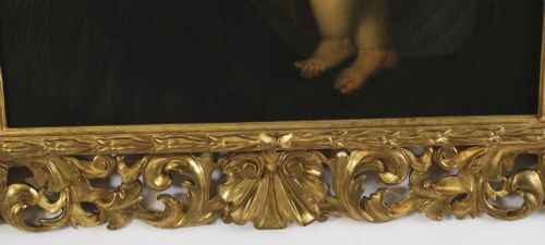 fig 7. Antique Painting Madonna & Child 'Paoletti and Ferretti' 19th Century