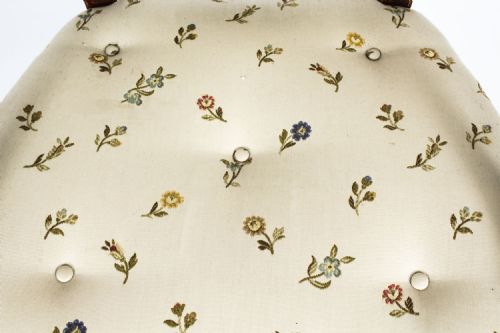 ANTIQUE PAIR GEORGE III POLYCHROME DECORATED OPEN ARMCHAIRS C1785 18TH C - ADDITIONAL PHOTO 12