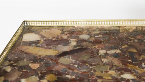 fig 7. Antique French Desserte Console Side Table C1840 19th C