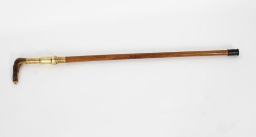 fig 2. Antique Helixophile's Novelty Walking Stick Corkscrew Cane 19th Century 97cm/38inches