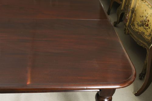 fig 7. Antique Wiliam IV Extending Dining Table & 8 Gillow chairs 19th C
