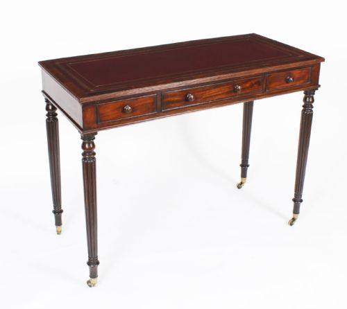 Antique Victorian Gillows Writing Table 19th C