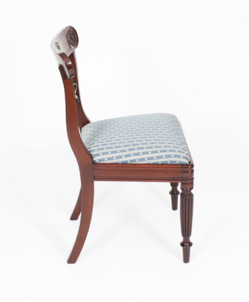 fig 5. Antique Set 8 George IV Dining Chairs Gillow C1815 19th Century