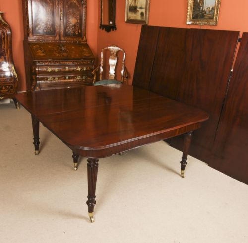fig 7. Antique 12ft Imperial Style Extending Dining Table C1810 19th C