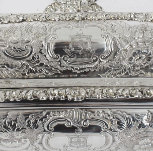 fig 3. Antique Large George III Old Sheffield Entree Dish c.1810 19th Century