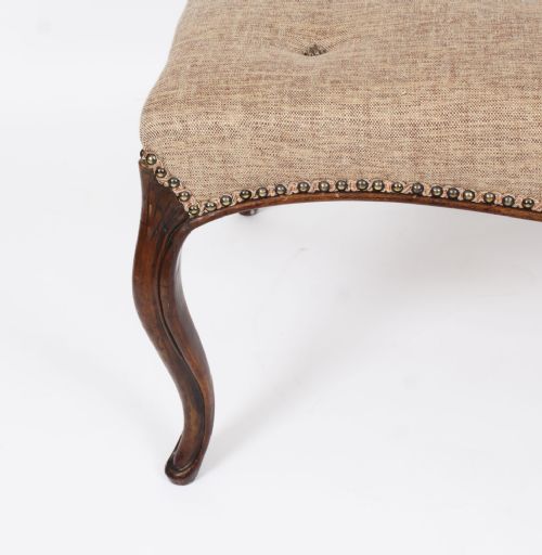 fig 5. Antique French Stool Ottoman Coffee table Window Seat 19th C