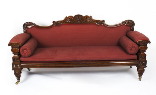 fig 1. Antique William IV Sofa Design by John Taylor C1830 19th Century