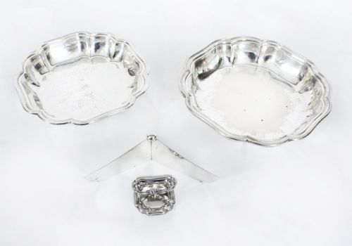 fig 3. Antique Silver Plated Entree Dish Asprey London C1870 19th Century