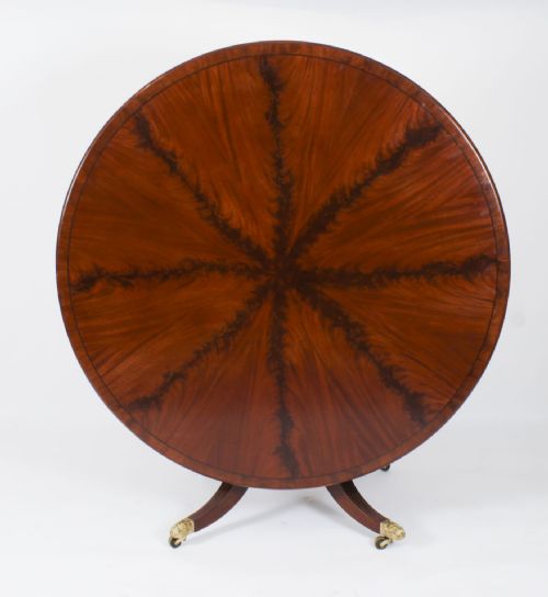 fig 1. Antique George IV Loo Breakfast Dining Table Gillows Circa 1820 19th C