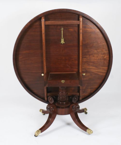 fig 2. Antique George IV Loo Breakfast Dining Table Gillows Circa 1820 19th C