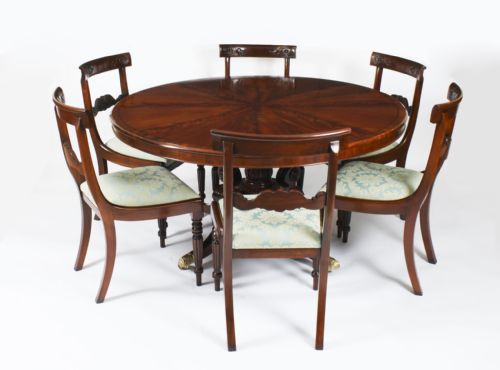fig 3. Antique George IV Loo Breakfast Dining Table Gillows Circa 1820 19th C