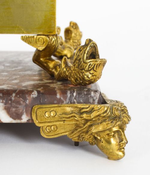 ANTIQUE FRENCH ORMOLU MARBLE CASKET 19TH C - ADDITIONAL PHOTO 13