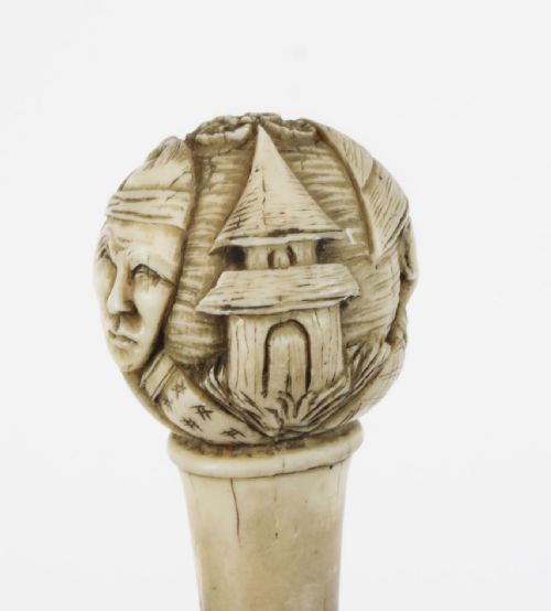 ANTIQUE SWORD WALKING STICK CANE 19TH CENTURY - ADDITIONAL PHOTO 1