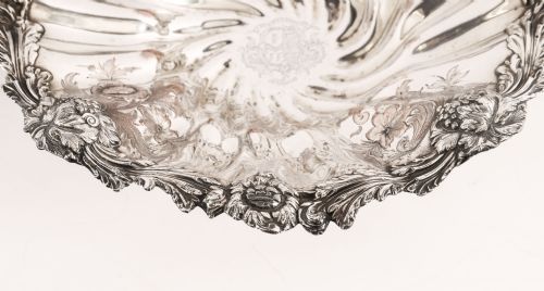 fig 6. Antique Old Sheffield Plated Fruit Basket by Matthew Boulton 19th C