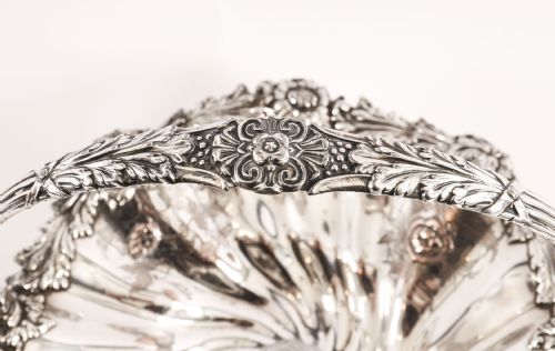 fig 10. Antique Old Sheffield Plated Fruit Basket by Matthew Boulton 19th C