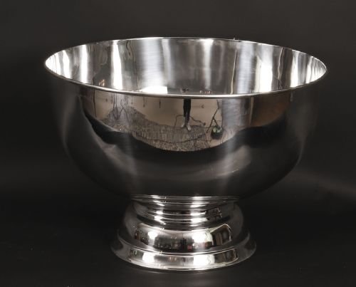Antique Art Deco Silver Plated Champagne / Wine Cooler Mappin & Webb 20th C