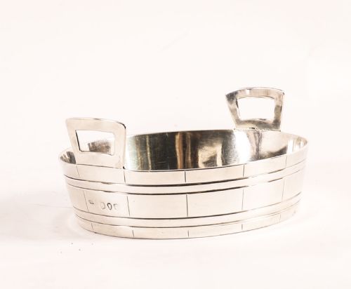 ANTIQUE PAIR VICTORIAN STERLING SILVER BUTTER DISHES DATED 1890 19TH C - ADDITIONAL PHOTO 2