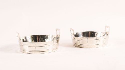 ANTIQUE PAIR VICTORIAN STERLING SILVER BUTTER DISHES DATED 1890 19TH C - ADDITIONAL PHOTO 6