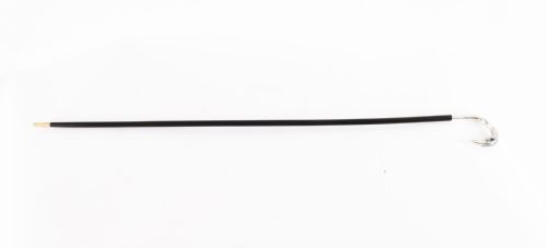 fig 1. Antique Sterling Silver Bird Walking Stick Cane London 1914 90cm 35.5 Inches