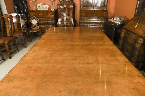 fig 7. Antique 10ft Victorian Pollard Oak Extending Dining Table 19th Century