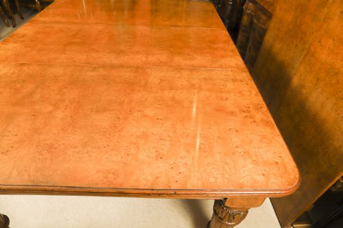 fig 9. Antique 10ft Victorian Pollard Oak Extending Dining Table 19th Century