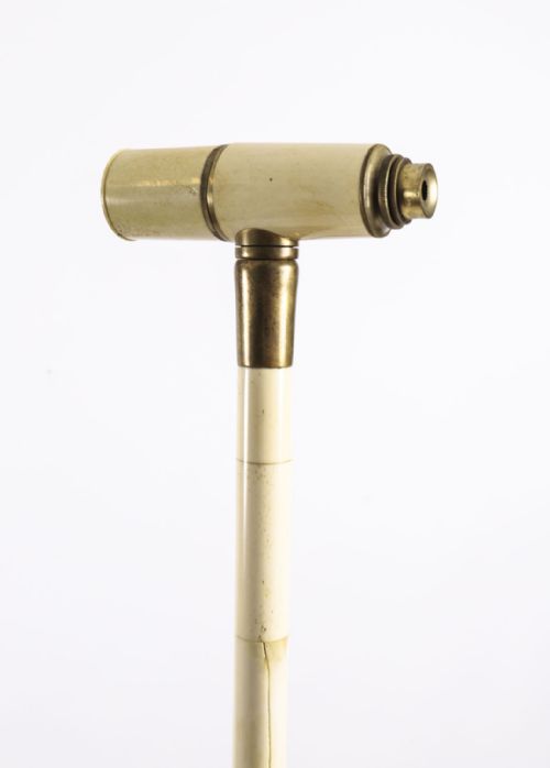 ANTIQUE ENGLISH BONE TELESCOPE WALKING STICK CANE CIRCA 1885 92CM36 INCHES - ADDITIONAL PHOTO 2