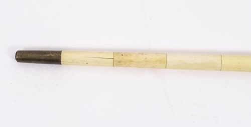 ANTIQUE ENGLISH BONE TELESCOPE WALKING STICK CANE CIRCA 1885 92CM36 INCHES - ADDITIONAL PHOTO 13