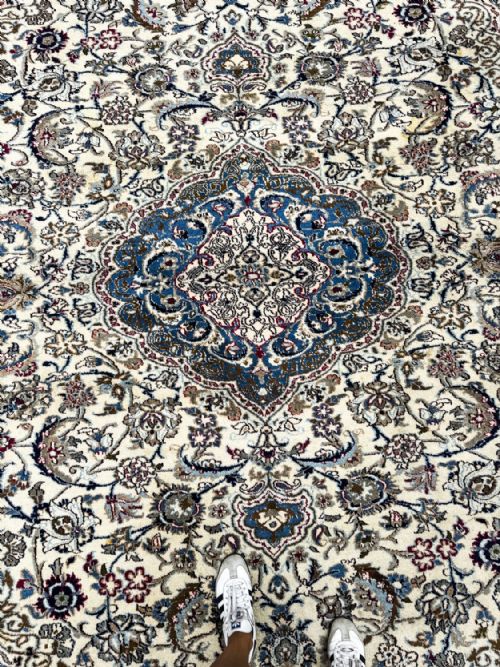 fig 4. Antique Large 100% Wool Serapi Persian Rug 20th C 390x 297cm 153x117inches